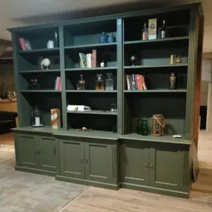 Boekenkast / Bibliotheekkast Army Green