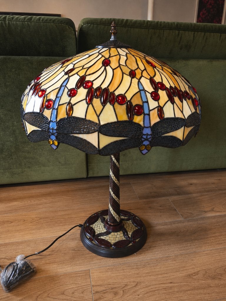 Nieuwe Tiffany Tafellamp Libellen